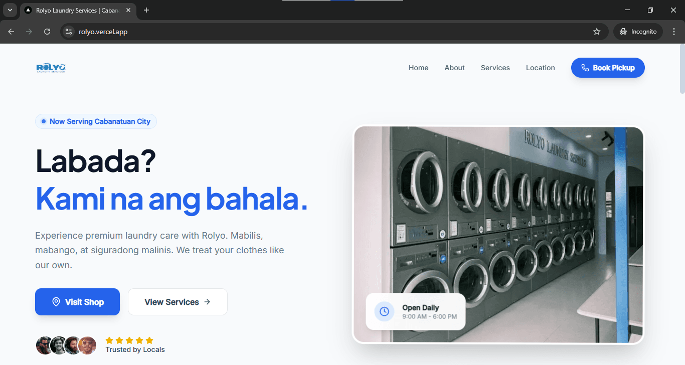 Rolyo Laundry Services | Cabanatuan City